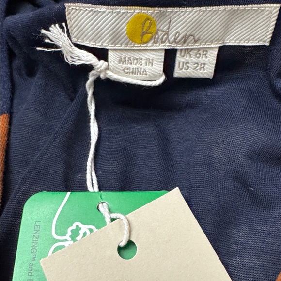 Boden Eleanor Jersey Faux Wrap Midi Dress - Picture 7 of 10